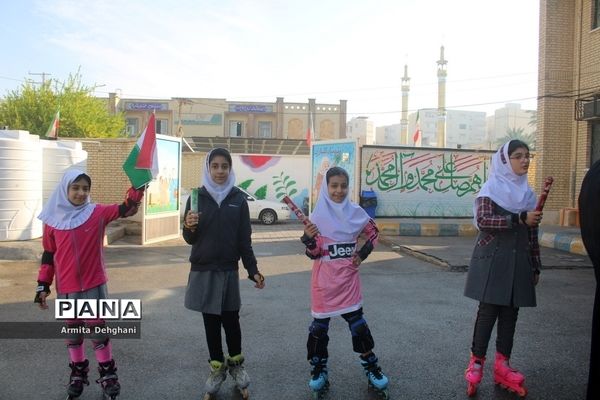 آیین آغاز مسابقات ورزشی دانش‌آموزان استان بوشهر