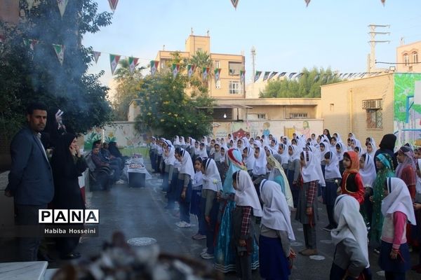 آیین آغاز مسابقات ورزشی دانش‌آموزان استان بوشهر