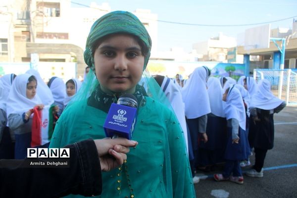 آیین آغاز مسابقات ورزشی دانش‌آموزان استان بوشهر