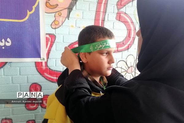 تشییع شهید گمنام در دبستان غنچه ها ولایت 2 ناحیه 3 شیراز