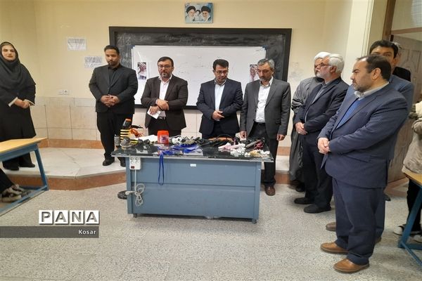 بررسی طرح ایران مهارت توسط مسئولان شهرستان کاشمر در آموزشگاه  حضرت زینب (س)
