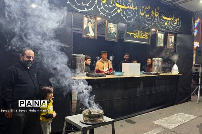 برپایی موکب دانشآموزی دبیرستان دکترمینو نیکنیان ناحیه یک شهرری