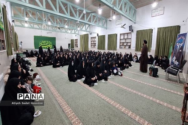 ایام فاطمیه در دبیرستان نمونه حضرت معصومه( س)