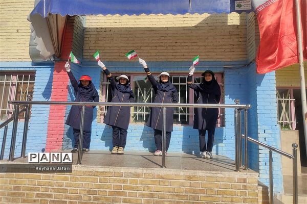 مسابقه داژبال در مدرسه عطیه ۲ شهرستان ملارد