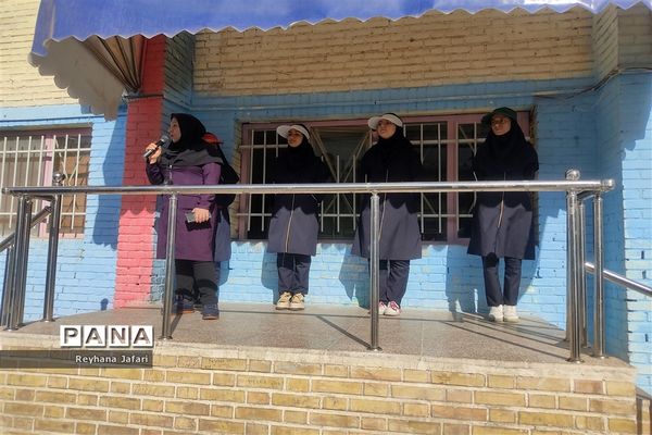 مسابقه داژبال در مدرسه عطیه ۲ شهرستان ملارد