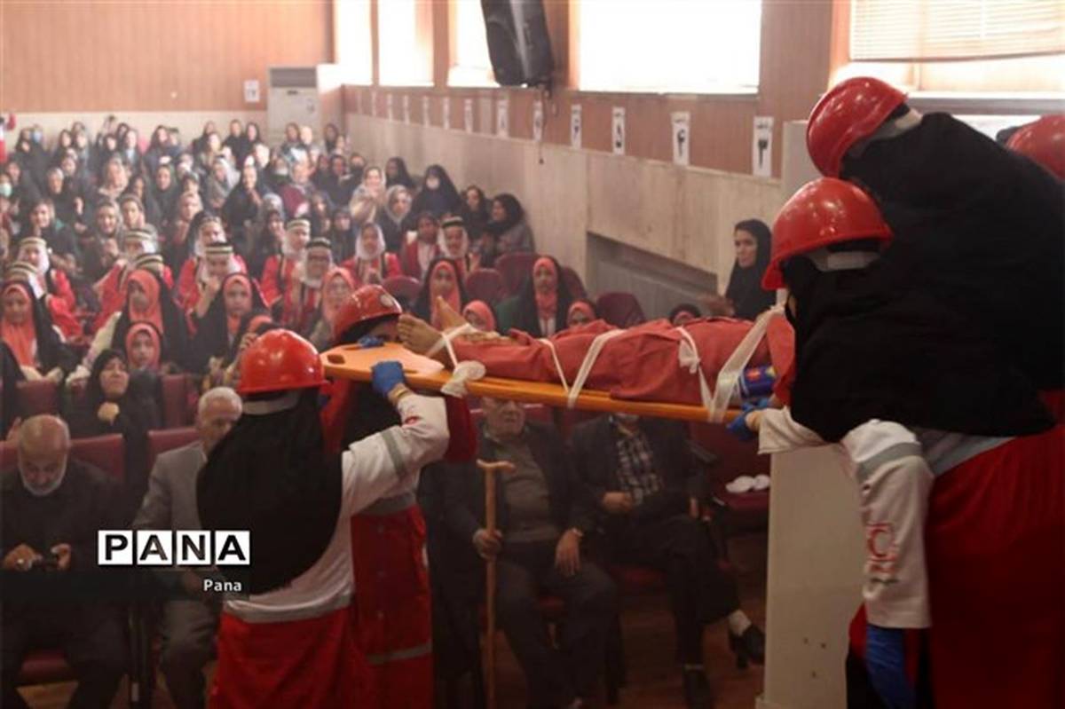 داوطلبان هلال احمر میانه‌ای غافلگیر شدند