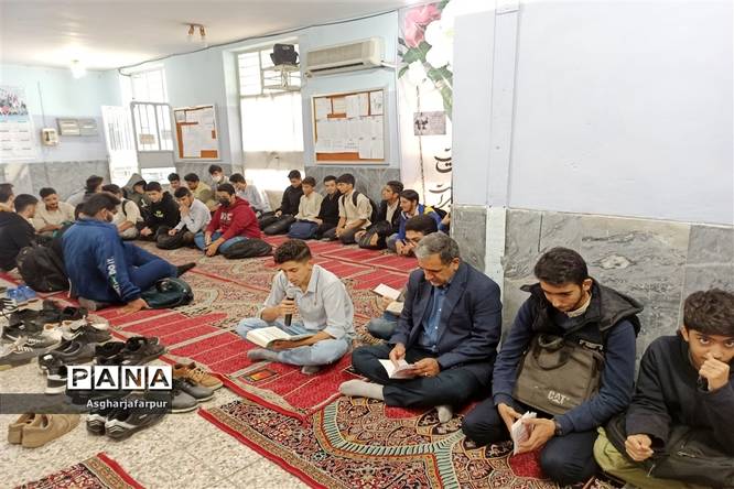 زیارت عاشورا بهمناسبت سالروز شهادت حضرت زهرا (س) در اندیمشک