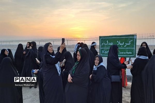 بازدید کاروان فرهنگیان راهیان نور شهرستان شیروان از مناطق جنگی جنوب