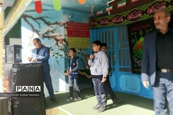 عزاداری شهادت حضرت فاطمه (س) در مدرسه امام هادی ناحیه ۱ شیراز