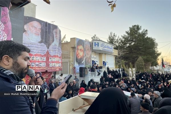 تشییع پیکرمطهر شهدای گمنام در شهر شهید پرور قهجاورستان