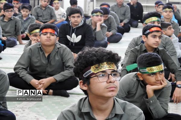 اجتماع بزرگ نوجوانان فاطمی در اندیمشک