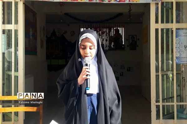 عزاداری حضرت فاطمه(س) در مدرسه شهید علیجانی دماوند