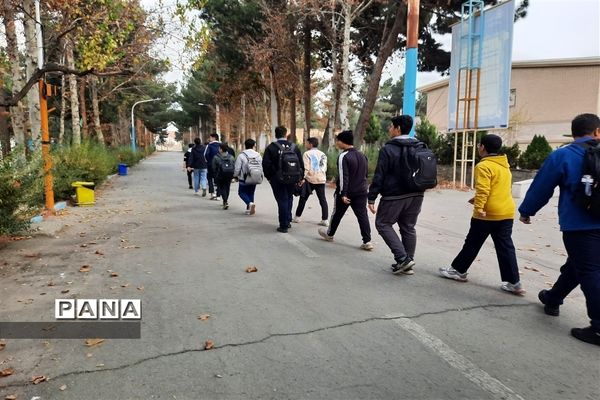 حضور پرشور دانش‌آموزان شهرستان قدس در اردوی هفت سنگ