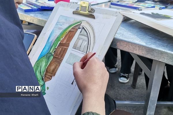 نمایشگاه هنرهای تجسمی با موضوع شهادت حضرت زهرا(س) در  پاکدشت