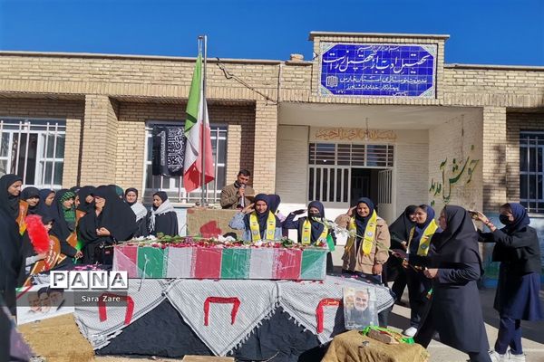 تشییع و میزبانی از شهید گمنام در فسا