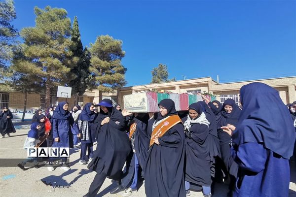 تشییع و میزبانی از شهید گمنام در فسا