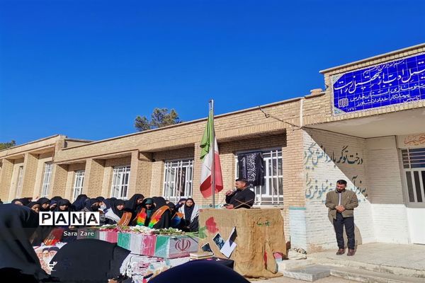 تشییع و میزبانی از شهید گمنام در فسا