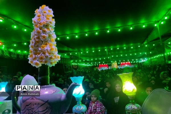 مراسم سوگواری شهادت حضرت فاطمه زهرا (س) در بوستان طاووسیه