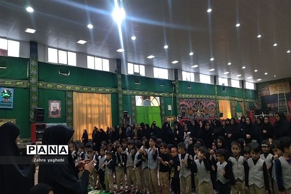 برگزاری مراسم عزاداری شهادت حضرت زهرا (س) مهدکودک پویا شهرستان خلیل آباد