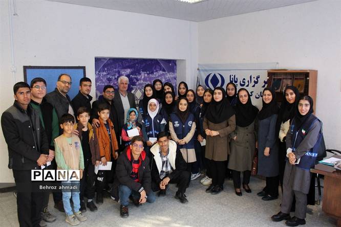 مراسم تجلیل از دانشآموز خبرنگاران پانا