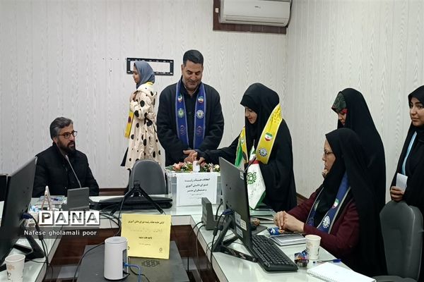 برگزاری انتخابات هیات رئیسه شورای دانش‌آموزی ناحیه هفت