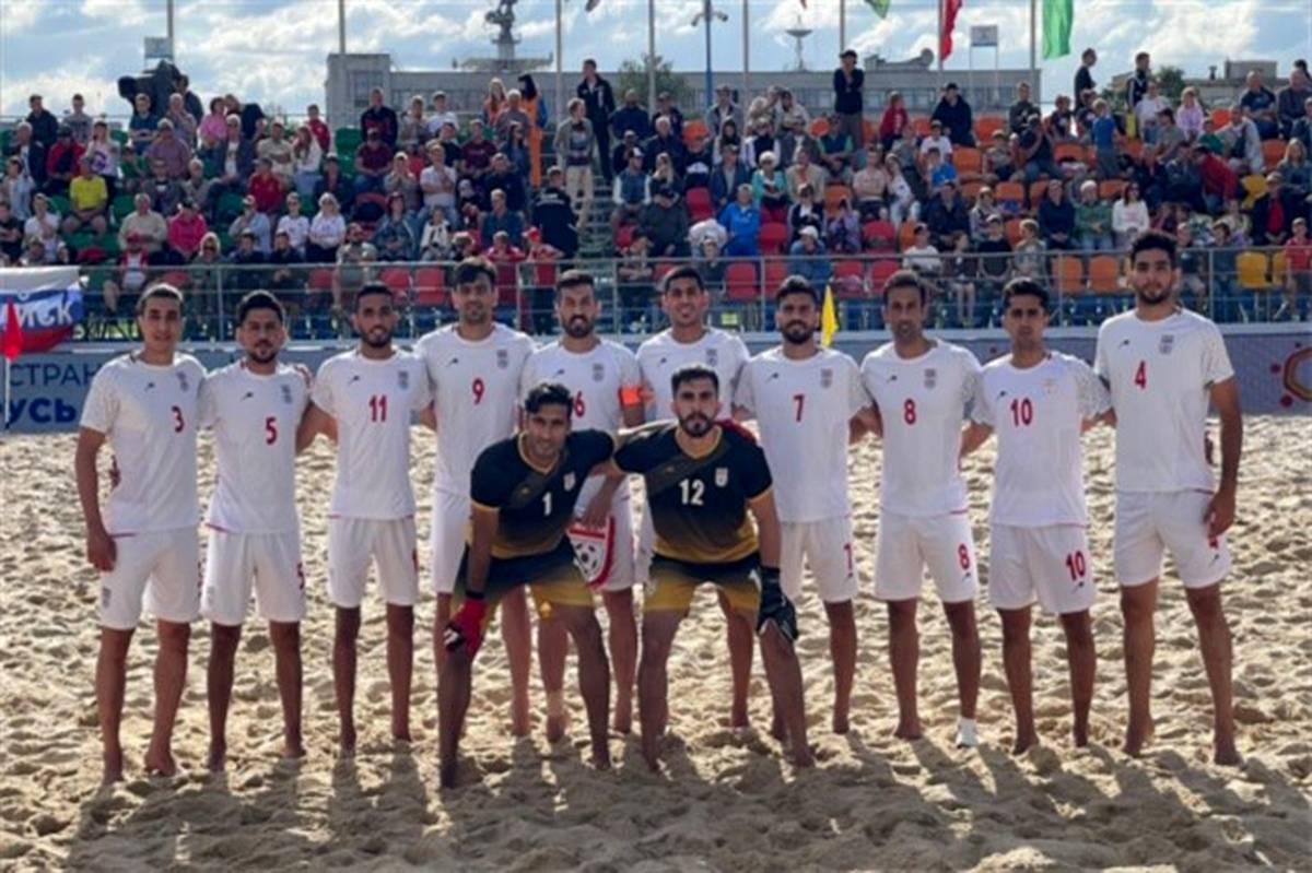 مصاف تیم ملی فوتبال ساحلی ایران با قهرمان قاره آفریقا