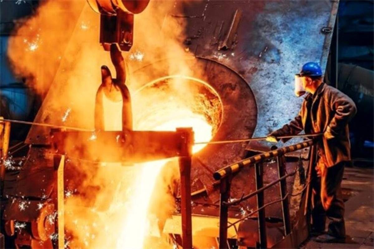رشد ۷.۶درصدی تولید فولاد در ایران