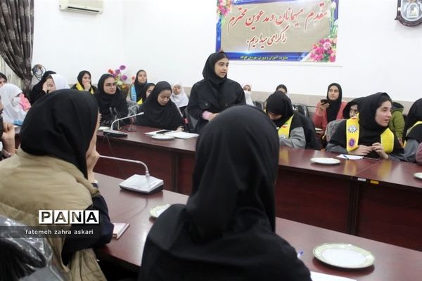 نشست مجمع اعضای سازمان دانش‌آموزی در گلوگاه