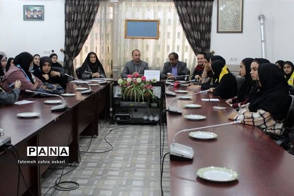 نشست مجمع اعضای سازمان دانش‌آموزی در گلوگاه