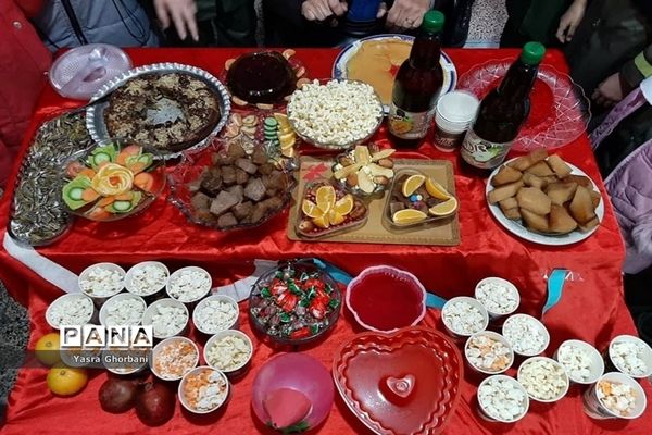 تهیه و توزیع بسته های غذایی کمک به نیازمندان  به مناسبت شب یلدا