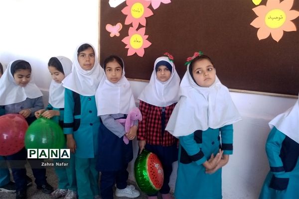 آیین نمادین یلدا در مدارس شهر بهمن