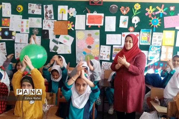 آیین نمادین یلدا در مدارس شهر بهمن