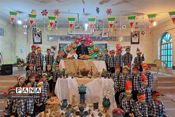 جشن شب یلدا در دبستان‌های ناحیه 3 شیراز