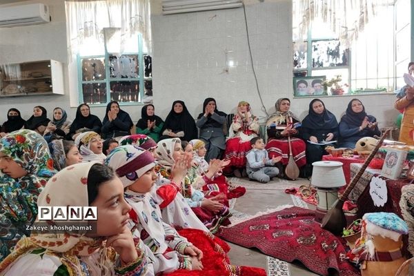 برگزاری جشن یلدای سنتی در مدرسه شهید خاقانی شهرستان شیروان