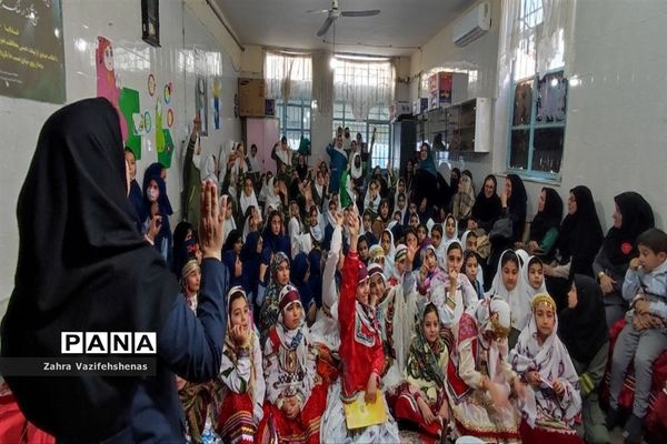 برگزاری جشن یلدای سنتی در مدرسه شهید خاقانی شهرستان شیروان