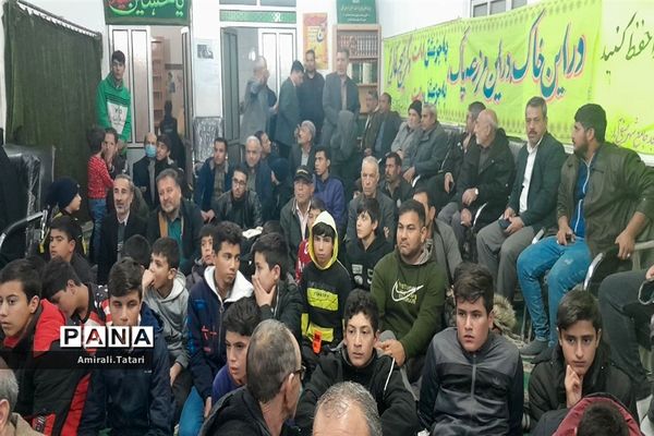 محفل انس با قرآن کریم بیاد شهدا در شهرستان بام و صفی آباد