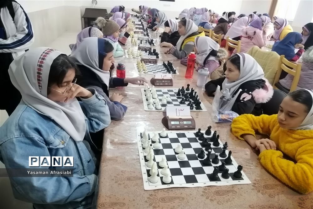 برگزاری مسابقات شطرنج دوره ابتدایی ناحیه ۳ شیراز
