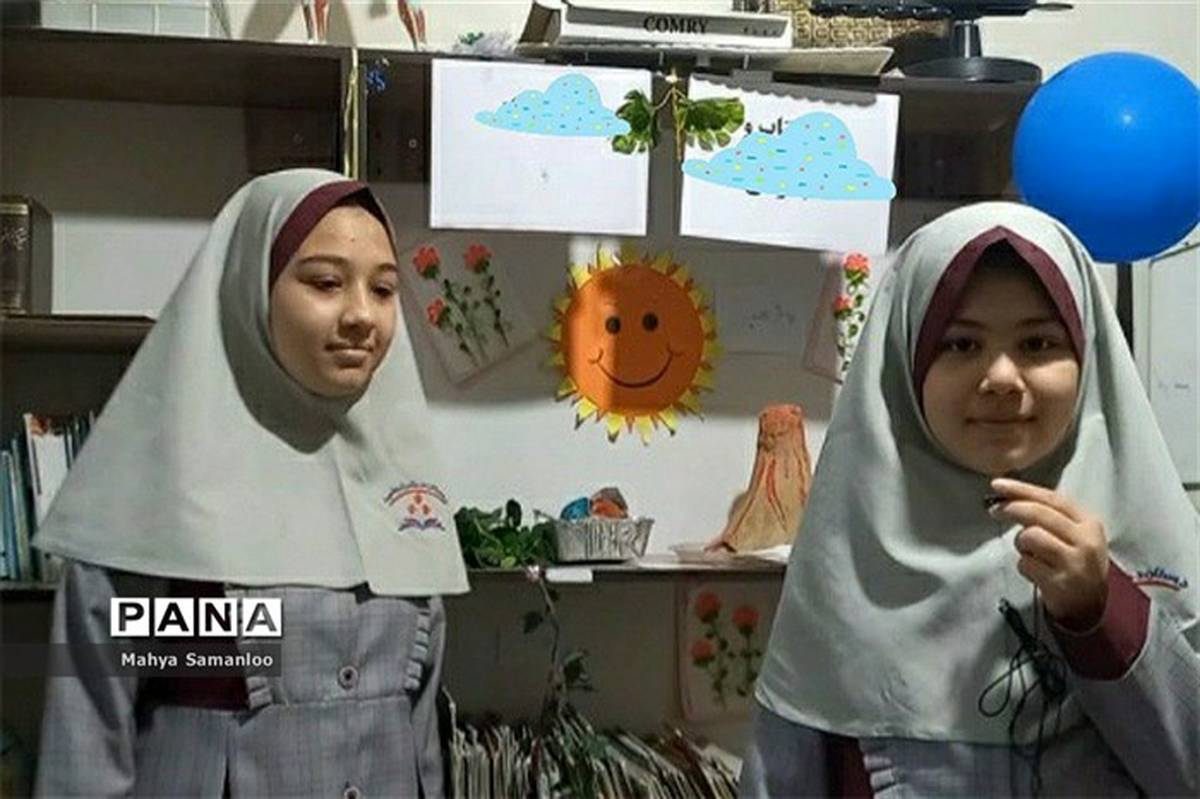 اجرای پروژه علمی - تفریحی دایناسورها در مدرسه امید دختران شهریار /فیلم