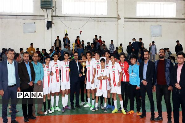 فینال رقابت‌های فوتسال دانش‌آموزی شهرستان میبد