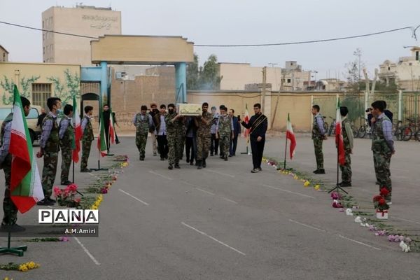 جلوه هایی از ارادت دانش‌آموزان مدارس قم به اهل بیت(ع) و شهدا-1