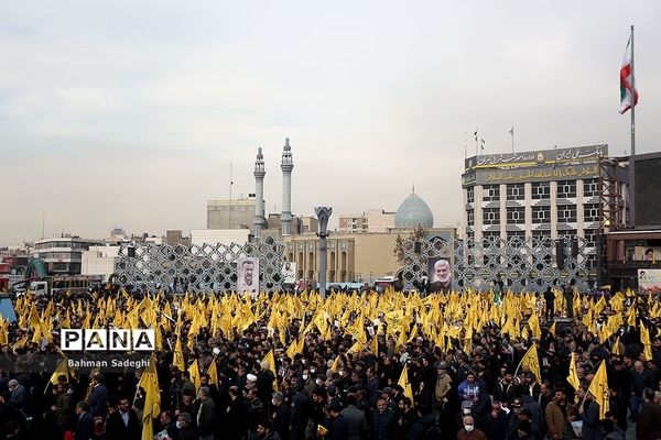 تشییع پیکر شهید «سید رضی موسوی»