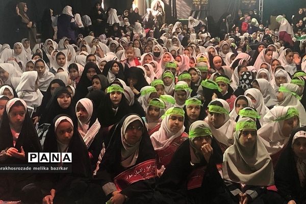 ‌مراسم گرامیداشت شهادت حاج قاسم سلیمانی در ناحیه دو شهرری