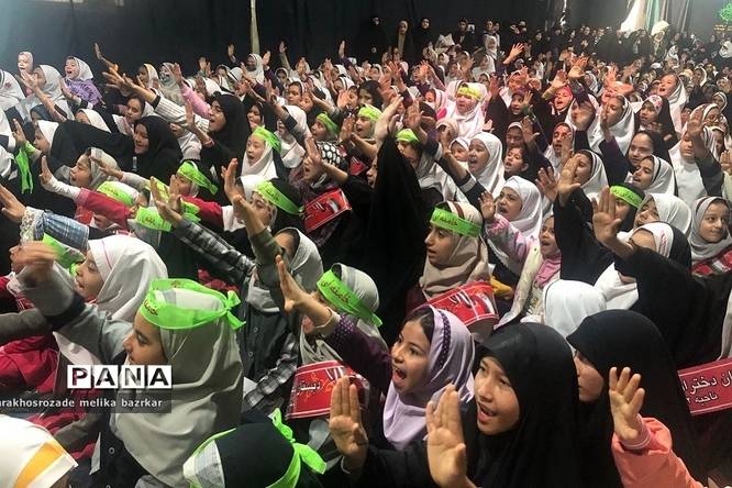 مراسم گرامیداشت شهادت حاج قاسم سلیمانی در ناحیه دو شهرری