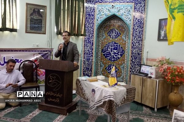 اجتماع فرزندان حاج قاسم و افتتاحیه طرح لاله‌های روشن در کهریزک