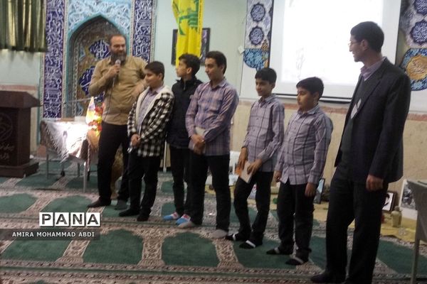 اجتماع فرزندان حاج قاسم و افتتاحیه طرح لاله‌های روشن در کهریزک