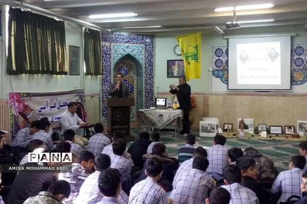 اجتماع فرزندان حاج قاسم و افتتاحیه طرح لاله‌های روشن در کهریزک