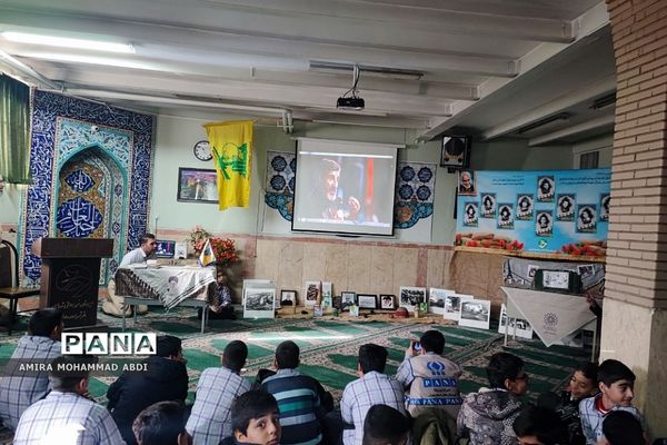 اجتماع فرزندان حاج قاسم و افتتاحیه طرح لاله‌های روشن در کهریزک