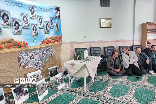 اجتماع فرزندان حاج قاسم و افتتاحیه طرح لاله‌های روشن در کهریزک
