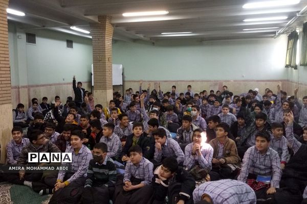 اجتماع فرزندان حاج قاسم و افتتاحیه طرح لاله‌های روشن در کهریزک