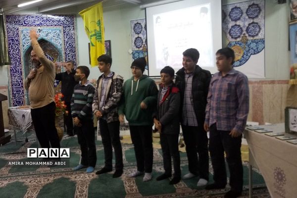 اجتماع فرزندان حاج قاسم و افتتاحیه طرح لاله‌های روشن در کهریزک